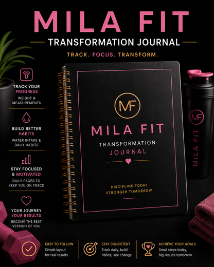 Mila Fit Progress Journal